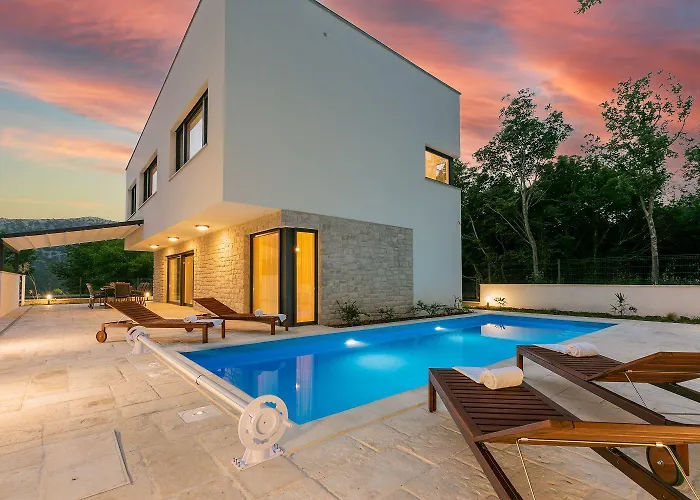 Traumhaftes Mit Privatpool, Bbq, Klimatisierten Schlafzimmern, Aussendusche, Waschmaschine
